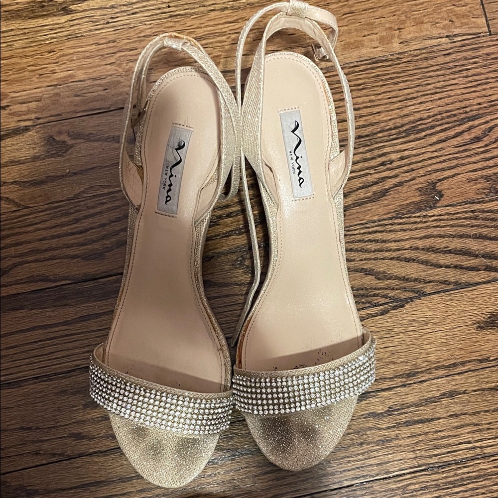 Nina Gold Women's Sandals